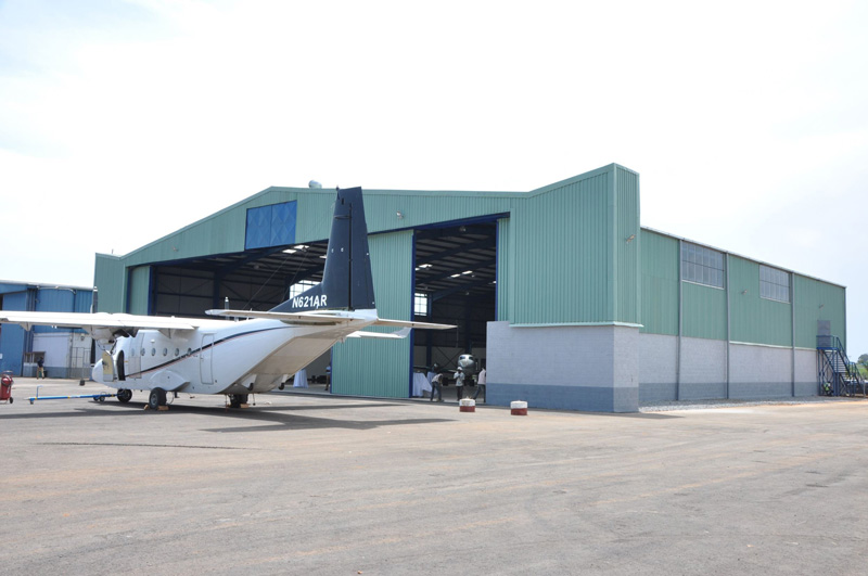 Second Aircraft Hangar in Entebbe Exterior Photo